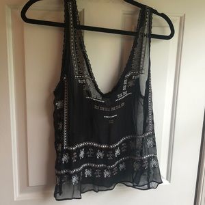 Loose Embroidered Blank Tank from Ecote